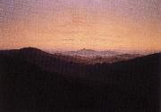 Caspar David Friedrich riesengbirge oil painting artist